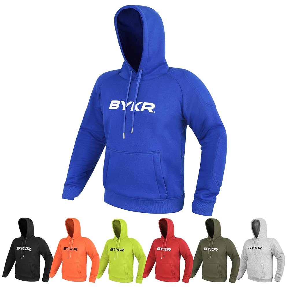 Amazon.com: BYKR Motorcycle Hoodie for Men & Women Biker